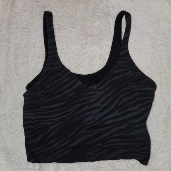 lululemon Align Tank in Le Tigre Camo Deep Coal Multi. Size 8. #W1DBTS - Picture 3 of 5